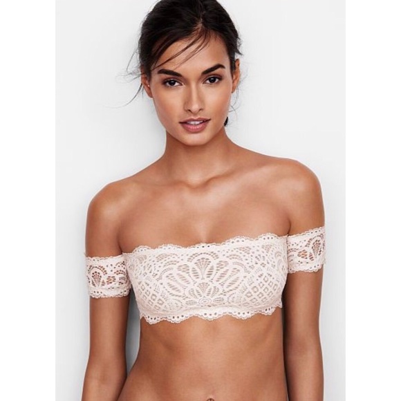 Victoria's Secret Other - Victoria’s Secret Lace Off Shoulder Bralette S